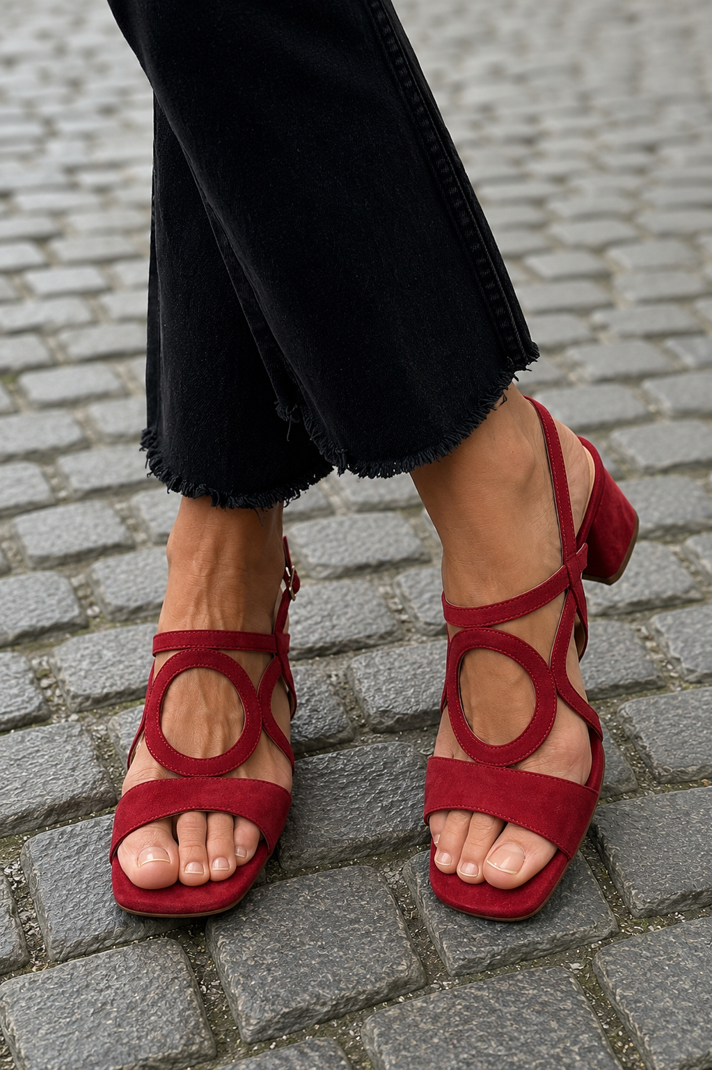 Valentina | Vibrant Statement Sandals